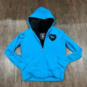 VS PINK Fur lined Jacket